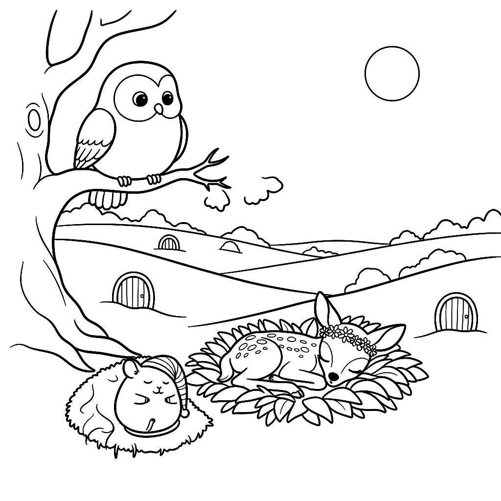 Sweet Dreams in Sleepy Meadow