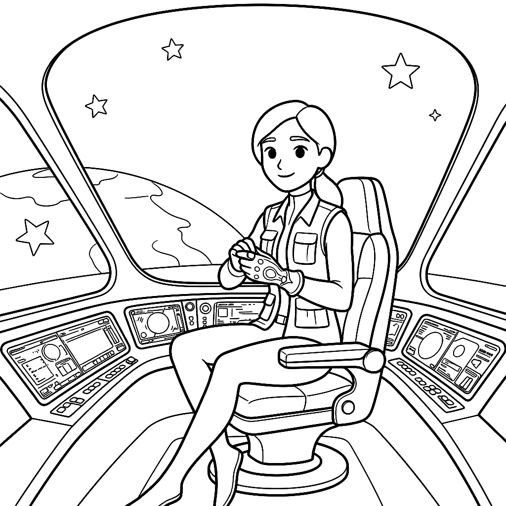 Blast Off Into Space
