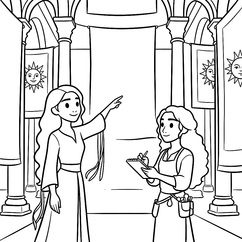 The Courtyard of Tapestries