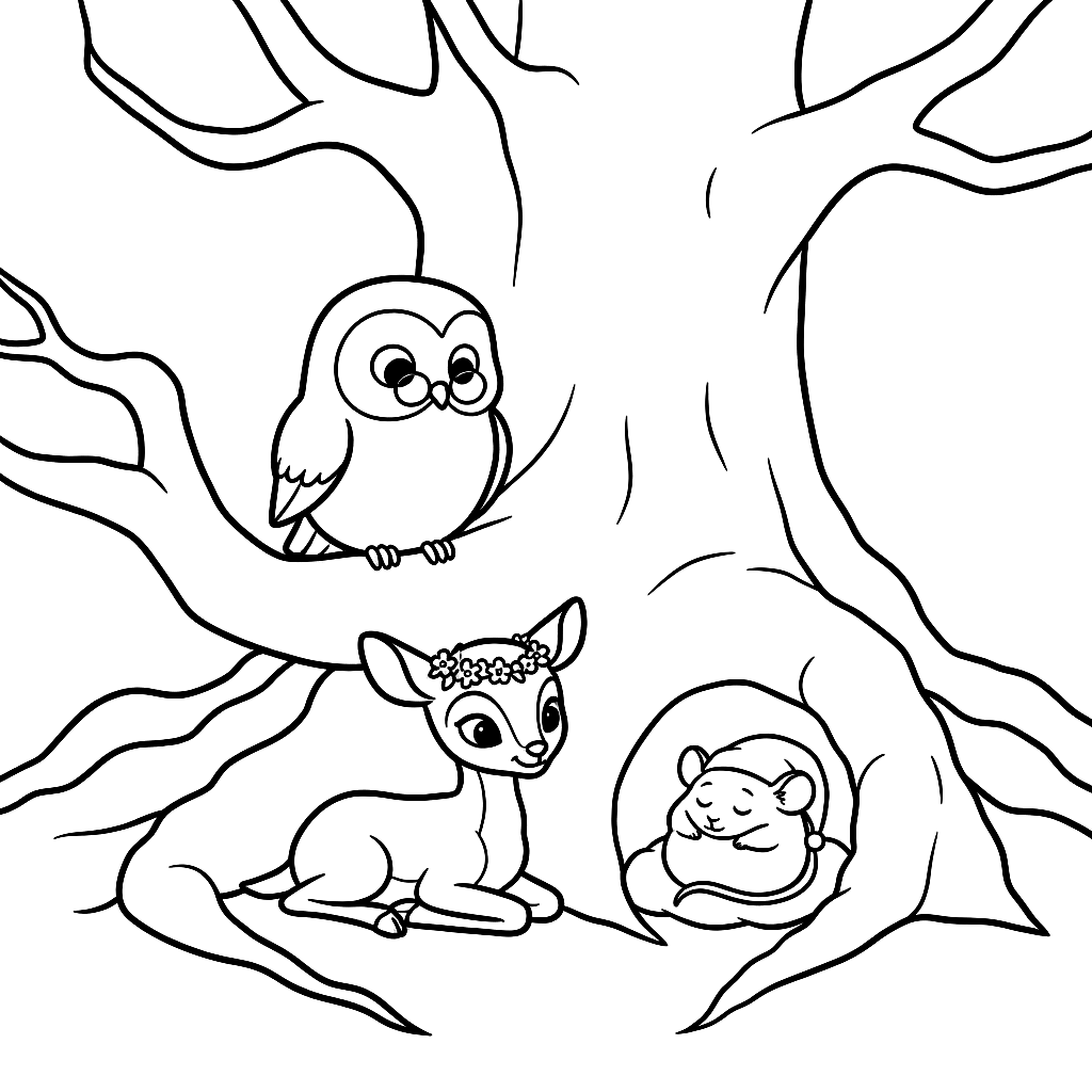 The Cozy Tree Roots