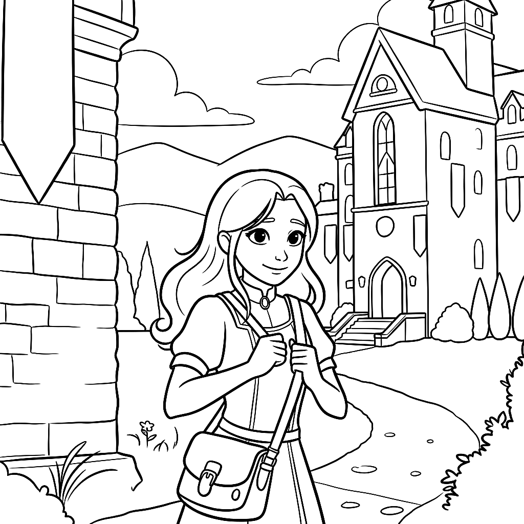 Rapunzel's First Day of Adventure Academy