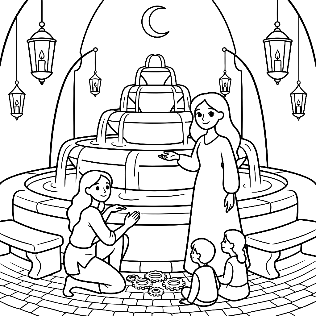 The Storyteller's Fountain