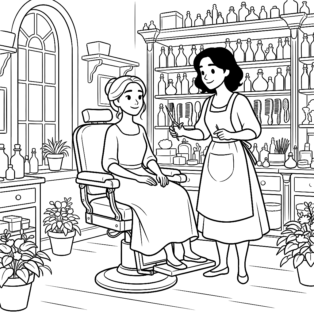 The Hairdresser's Shop