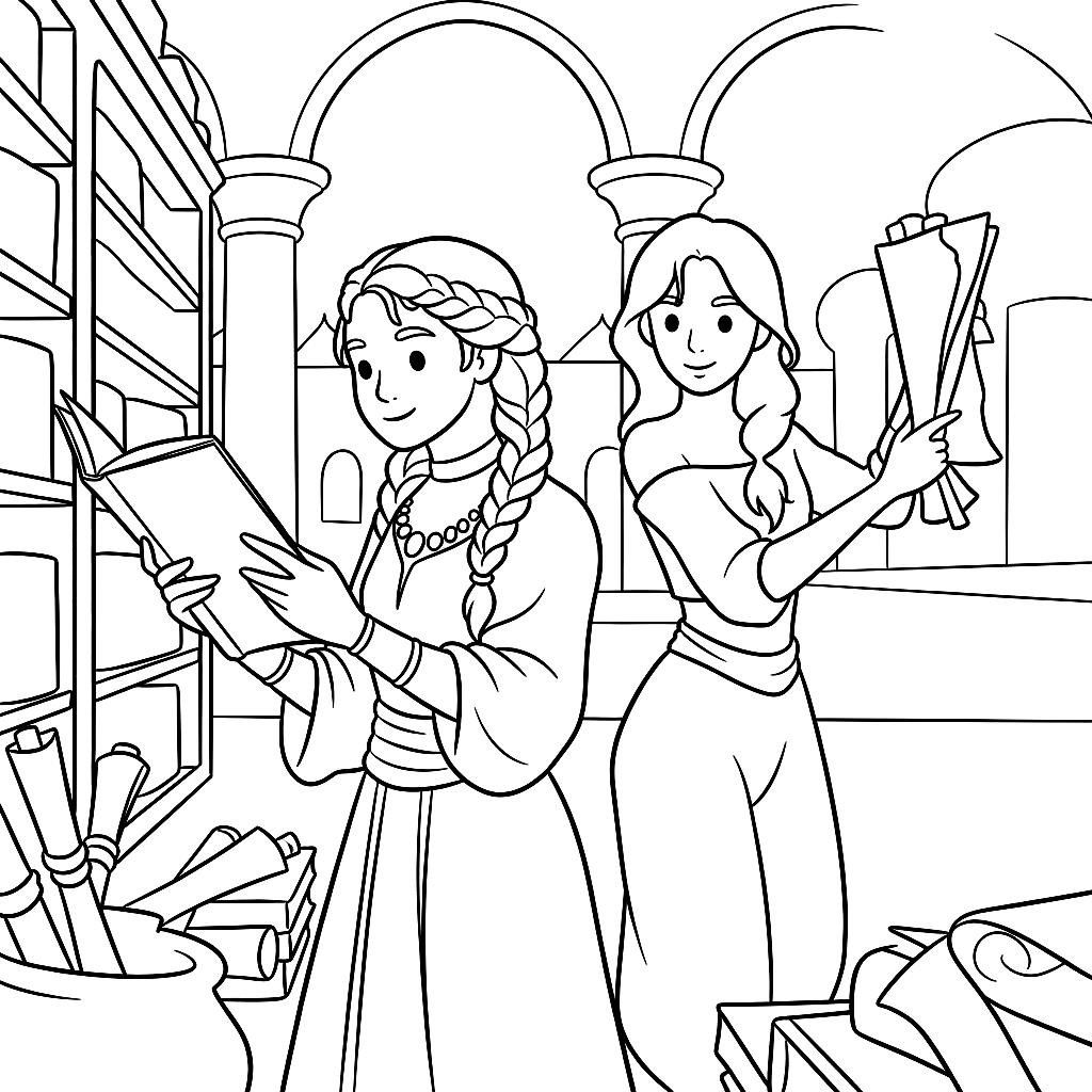 Secrets in the Library