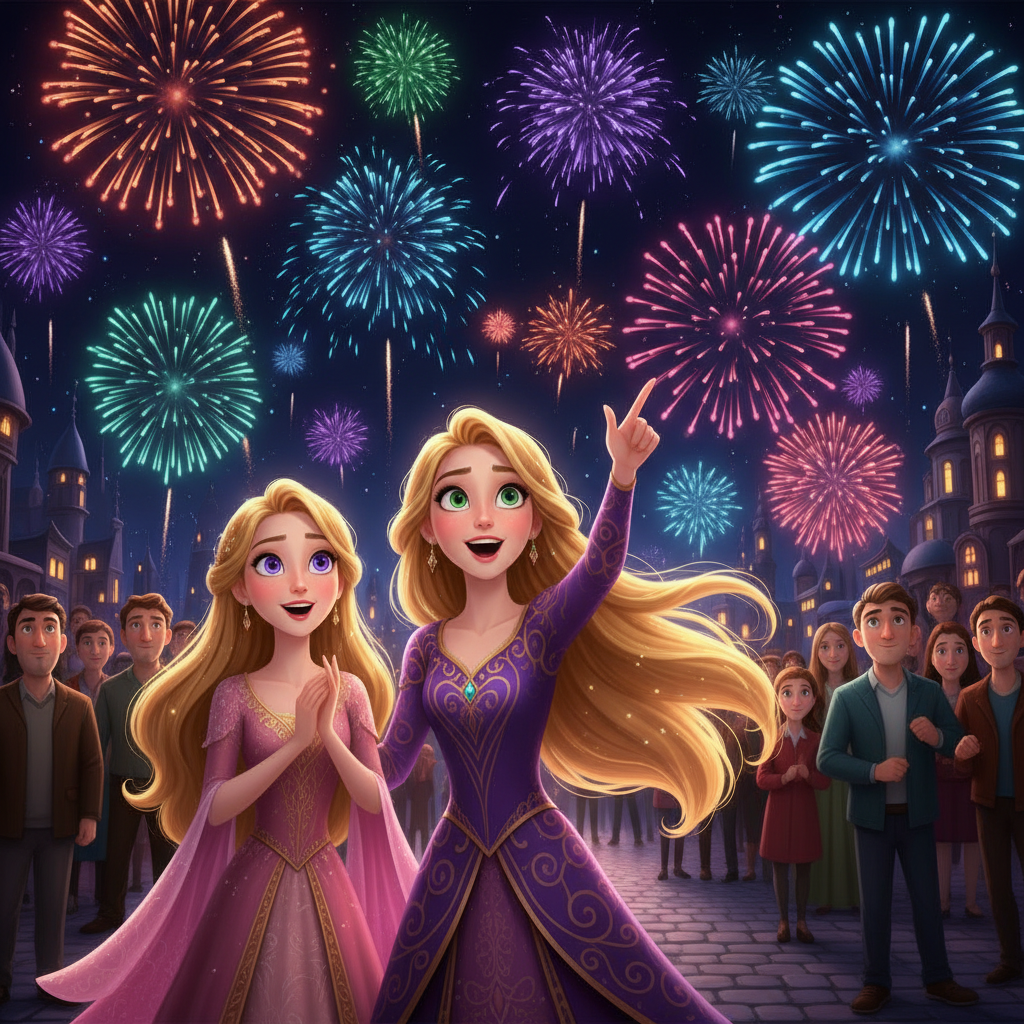 Fireworks in the Sky