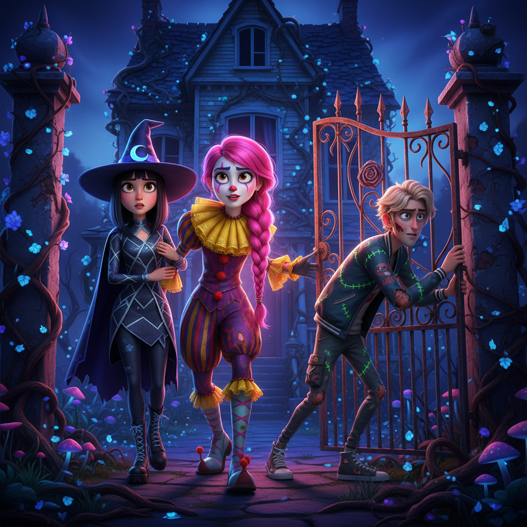 Approaching the Mysterious House