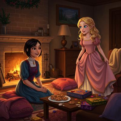 Snow White and Briar Rose and the Missing Cookies