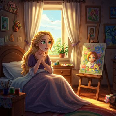 Rapunzel visits a Doctor